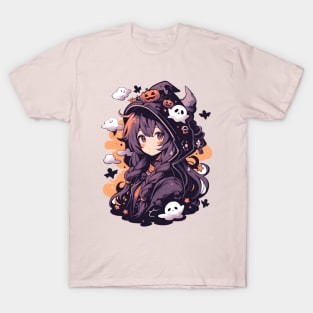 Kawaii Anime Halloween T-Shirt